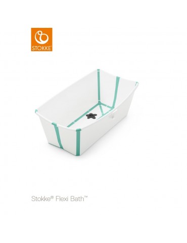 STOKKE Flexi Wanienka Kąpiel z korkiem Aqua