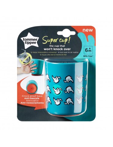 Kubek Tommee Tippee SUPER CUP 190 ml,6m+ zielony Kubek Tommee Tippee SUPER CUP 190 ml,6m+ zielony
