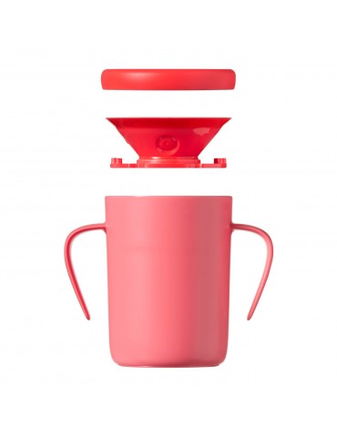 Tommee Tippee Kubek EASIFLOW 360° 200 ml 6m+ różowy Tommee Tippee Kubek EASIFLOW 360° 200 ml 6m+ różowy