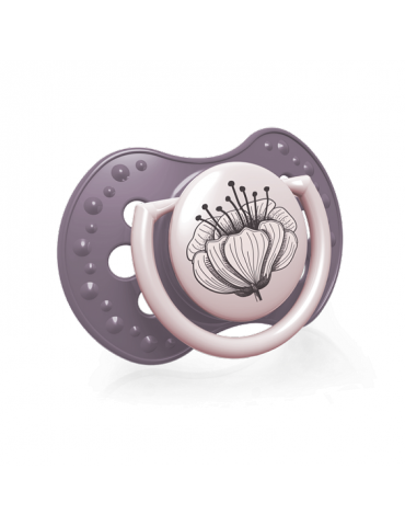 Lovi Botanic Girl smoczek silikonowy dynamiczny 0-3m 2 szt.