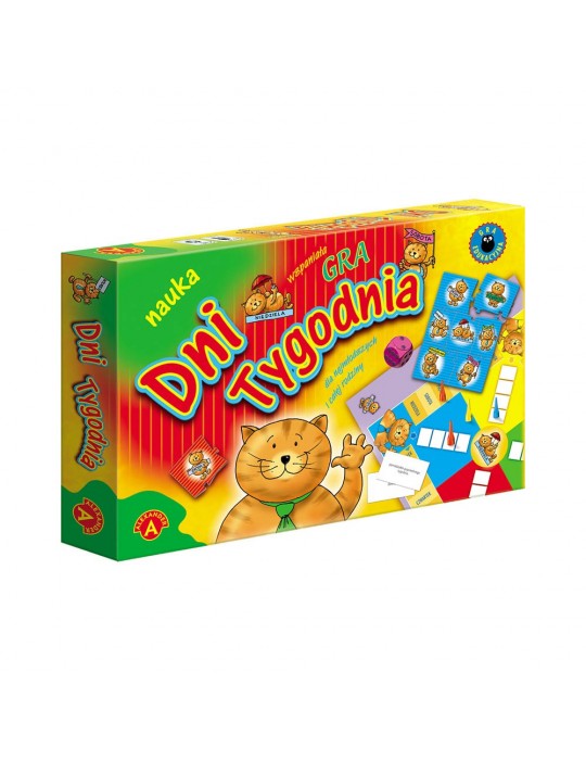 Gra planszowa Alexander Poznajemy Dni Tygodnia