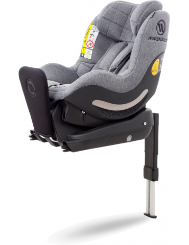 Avionaut Aerofix fotelik z bazą IQ ISOFIX Grey Melange