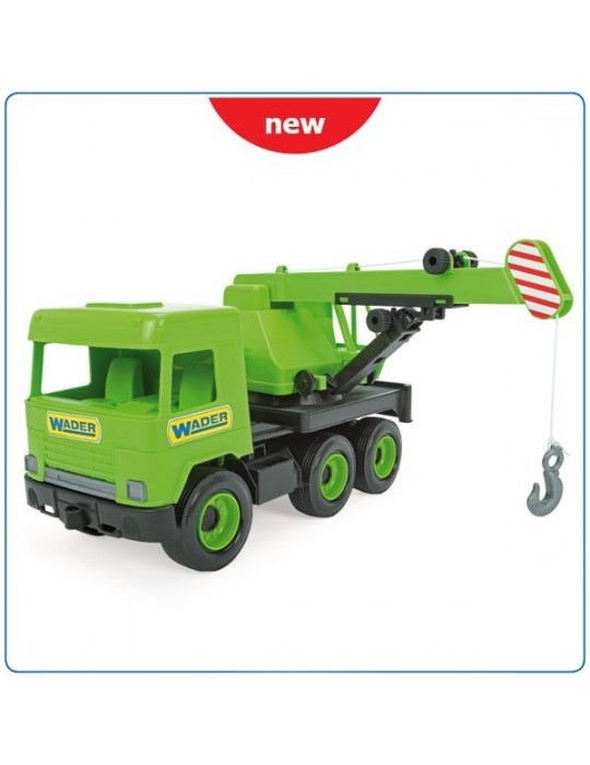 Wader Middle Truck Dźwig zielony w kartonie