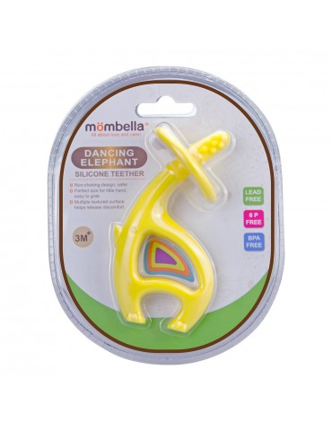 Mombella Gryzak Dancing Elephant Lemon