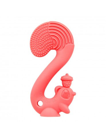 Mombella Gryzak zabawka squirrel red