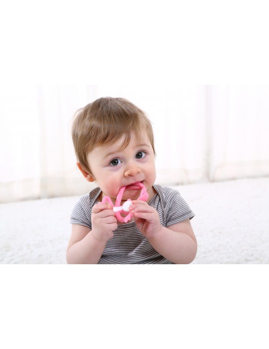 Mombella Gryzak małpka pink