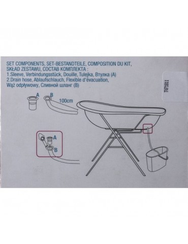 OKT Odpływ do wanienki dziecięcej