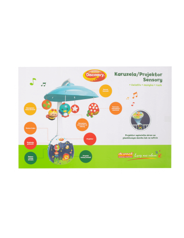 Dumel Discovery karuzela projektor Sensoryczny