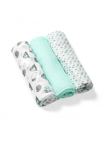 BabyOno Naturalne pieluszki z włókien bambusa organicznego