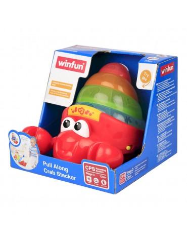 Smily Play Krab piramidka do ciągnięcia Smily Play Krab piramidka do ciągnięcia