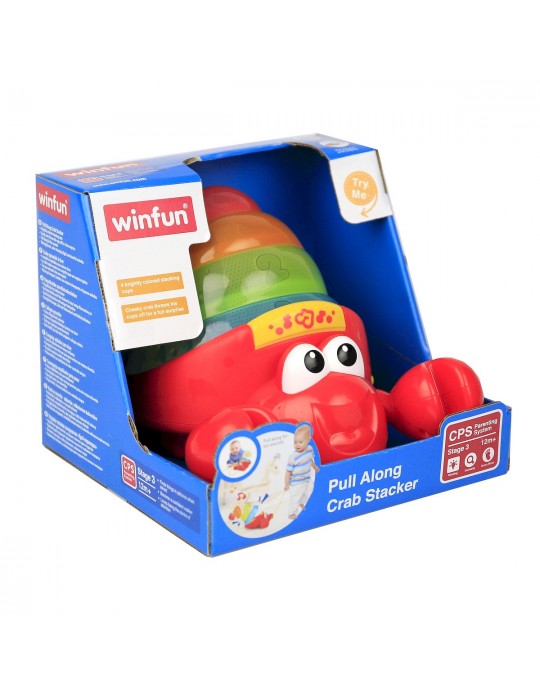Smily Play Krab piramidka do ciągnięcia