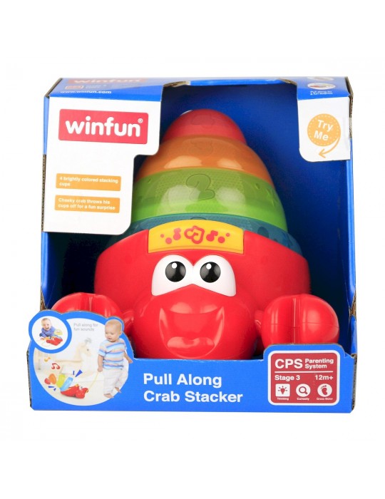 Smily Play Krab piramidka do ciągnięcia