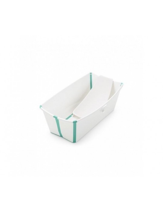 Stokke® Flexi Bath® zestaw wanienka z fotelikiem white aqua