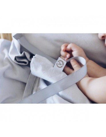 Yosoy Pościel dziecięca 2elem.135x100 Glammy satyna jasnoszary