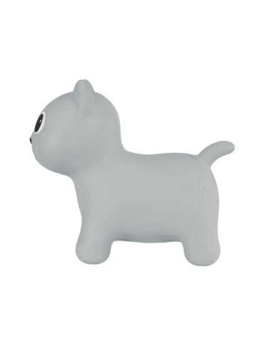 Tootiny Skoczek z pompką KOTEK SZARY