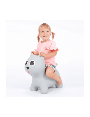 Tootiny Skoczek z pompką KOTEK SZARY Tootiny Skoczek z pompką KOTEK SZARY