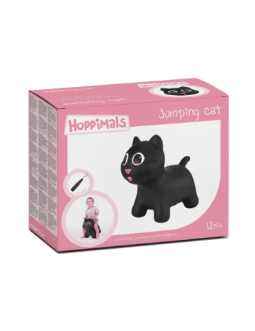 Tootiny Skoczek z pompką KOTEK CZARNY Tootiny Skoczek z pompką KOTEK CZARNY