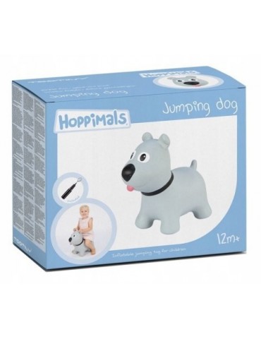 Tootiny Skoczek z pompką PIESEK SZARY Tootiny Skoczek z pompką PIESEK SZARY