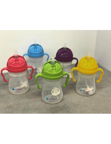 B.Box Bidon ze słomką 240ml Arbuzowy B.Box Bidon ze słomką 240ml Arbuzowy