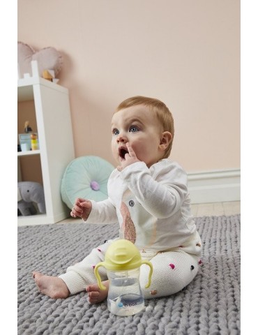 B.Box Bidon ze słomką 240ml Banana Split