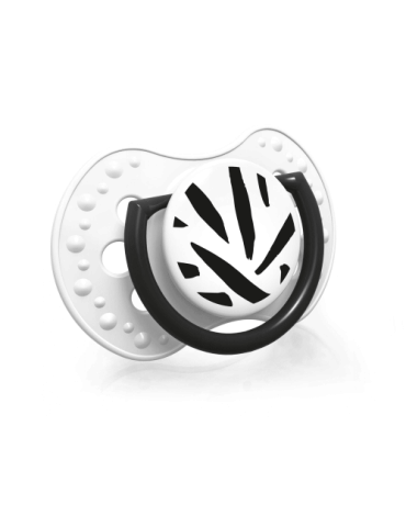 Lovi Dynamiczny smoczek uspokajający 0-3m Salt&Pepper 2szt.