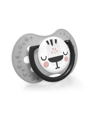 Lovi Dynamiczny smoczek uspokajający 6-18m Salt&Pepper 2szt.