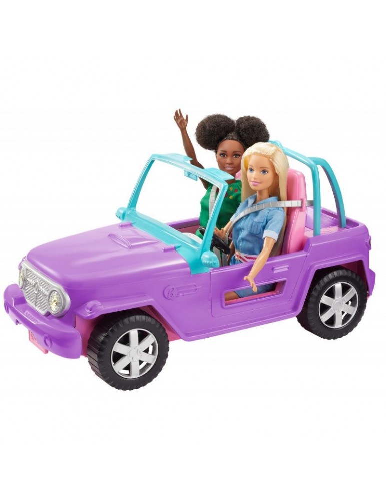Barbie Plażowy Jeep Samochód terenowy dla lalki