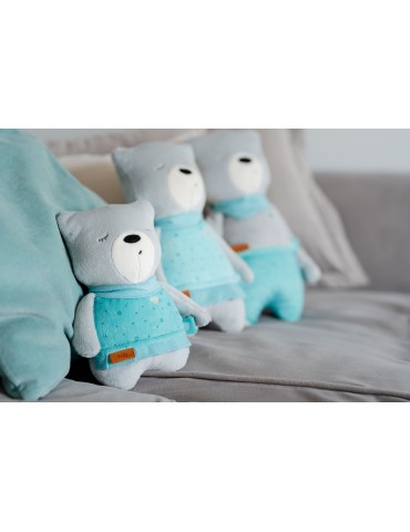 Szumiś Maskotka Lucas szary z czujnikiem snu