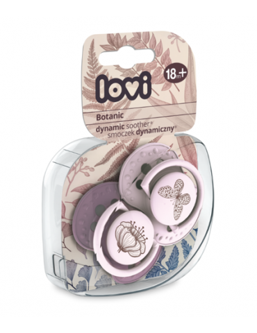 Lovi Botanic Girl smoczek silikonowy dynamiczny 18+ MC
