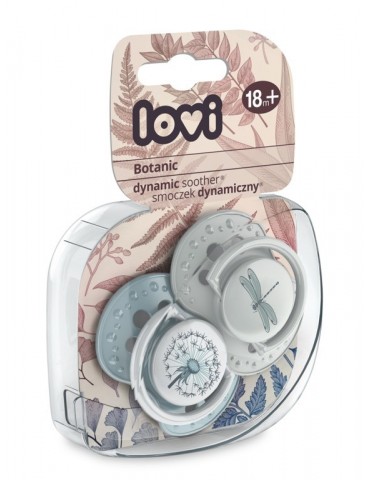 Lovi Botanic Boy smoczek silikonowy dynamiczny 18+ MC