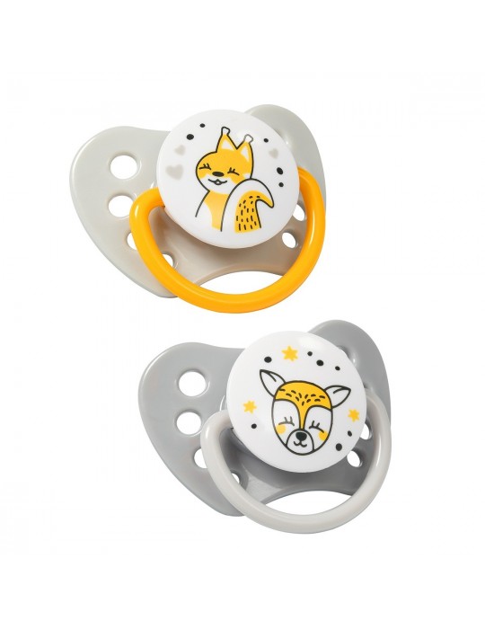 BabyOno Smoczek anatomiczny silikonowy NATURAL NURSING 3-6m+