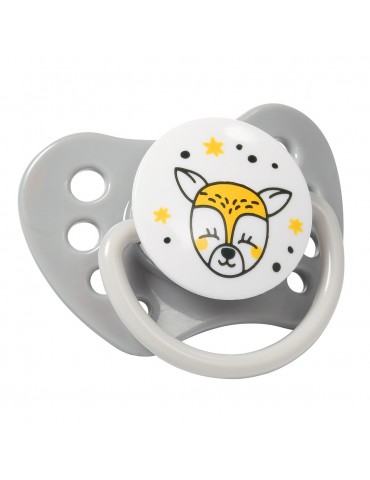 BabyOno Smoczek anatomiczny silikonowy NATURAL NURSING 3-6m+