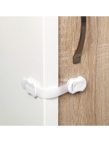 BabyOno Zabezpieczenie do mebli. Blokada uniwersalna 4szt.