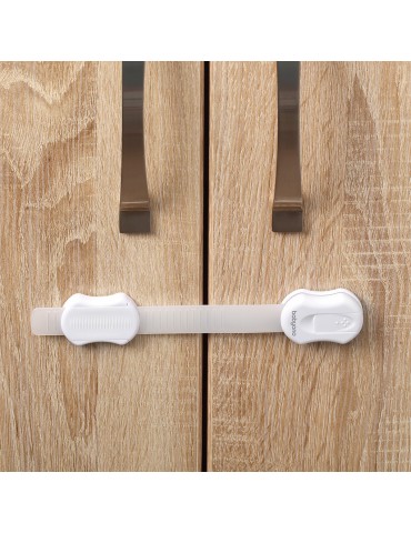 BabyOno Zabezpieczenie do mebli. Blokada uniwersalna 4szt.