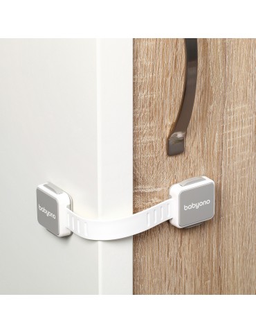 BabyOno Zabezpieczenie do mebli. Blokada uniwersalna 2szt.