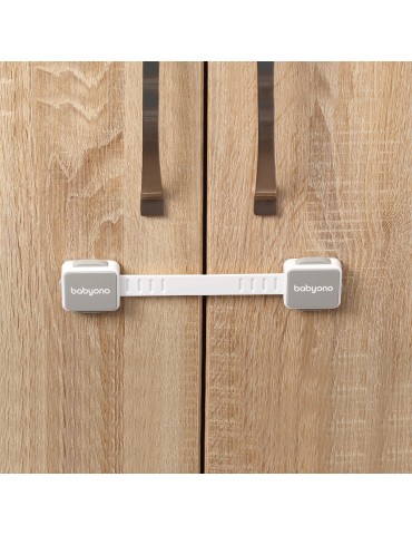 BabyOno Zabezpieczenie do mebli. Blokada uniwersalna 2szt.