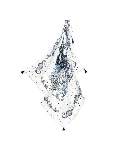 La Millou Bambusowy Otulacz Mgiełka Fringe (Lost Kingdom Grande)