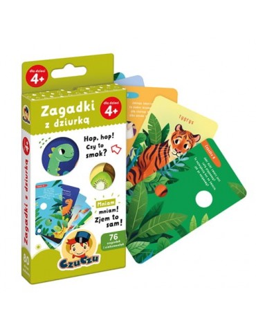 Czuczu Zagadki z dziurką 4+
