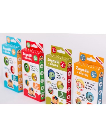 Czuczu Zagadki z dziurką 4+