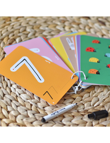 Czuczu Poznaję cyfry Zabawy edukacyjne z pisakiem zmazywakiem