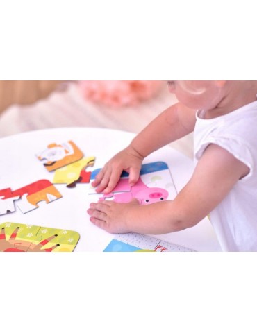 Czuczu Puzzle Układam Zwierzątka