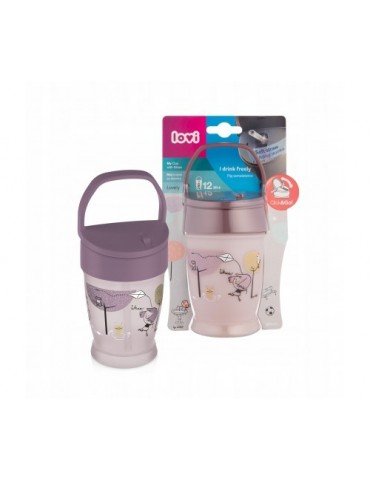 Lovi Kubek ze słomką Junior Lovely Girl 250 ml 12 m+