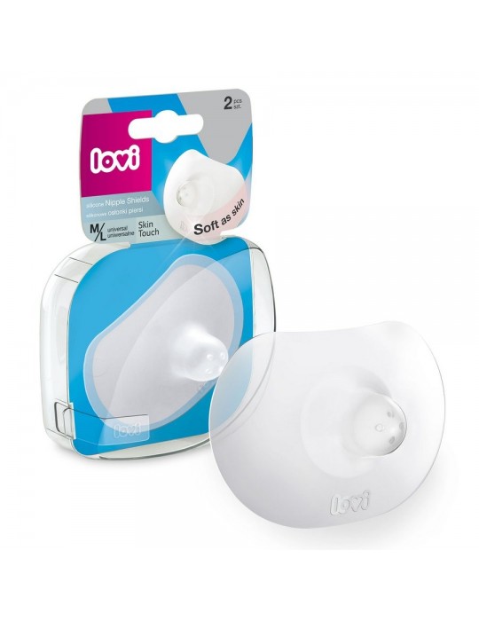 Lovi Silikonowe Osłonki Piersi Skin Touch M/L 