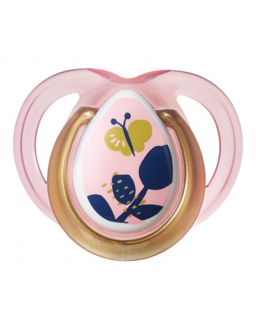 Tommee Tippee Smoczek uspokajający MODA 0-6M GIRL Tommee Tippee Smoczek uspokajający MODA 0-6M GIRL