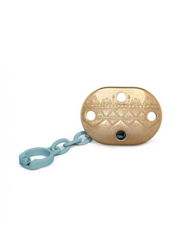 Suavinex Klips do smoczka premium niebieski Haute Couture