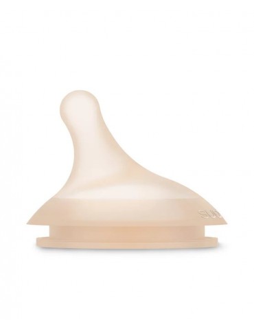 Suavinex Smoczki o wolnym przepływie do butelki Zero Zero rozmiar S