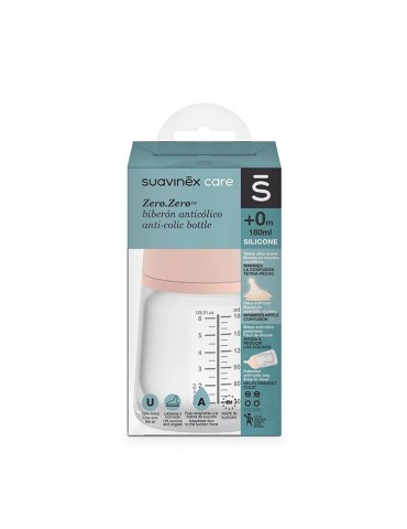 Suavinex Butelka o regulowanym przepływie 180 ml Zero Zero 0+