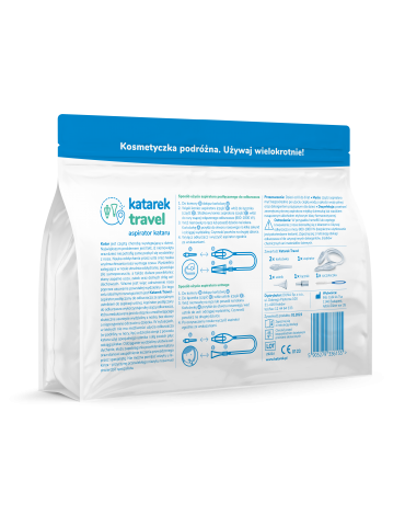 Aspirator Katarek Travel 2w1 do odkurzacza i ustny Aspirator Katarek Travel 2w1 do odkurzacza i ustny