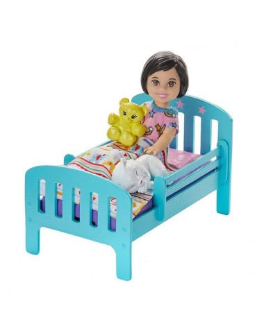 Mattel Barbie Skipper opiekunka zestaw czas na sen Mattel Barbie Skipper opiekunka zestaw czas na sen