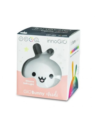 InnoGio Lampka silikonowa Gio Bunny midi
